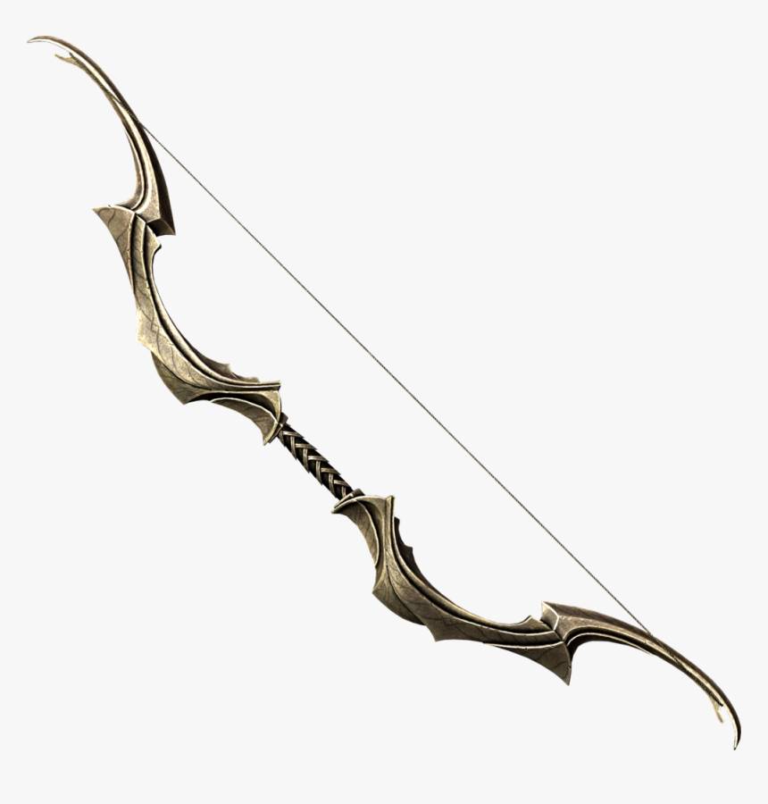 Strongest Bow In Skyrim - Skyrim Arco De Auriel, HD Png Download