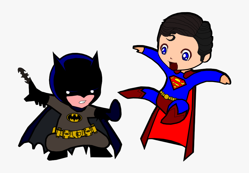 Superman Vs Batman Clipart Image Group - Batman Vs Superman Clipart, HD Png Download