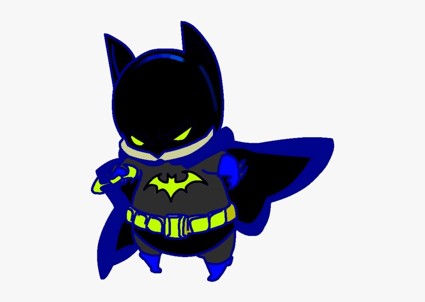 Knight Clipart Fat - Transparent Transparent Background Batman Png, Png Download