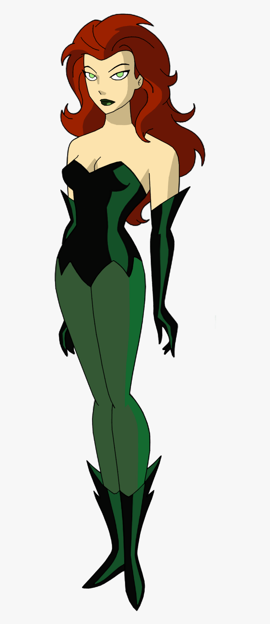 Transparent Harley Quinn Chibi Png - Poison Ivy Dc, Png Download