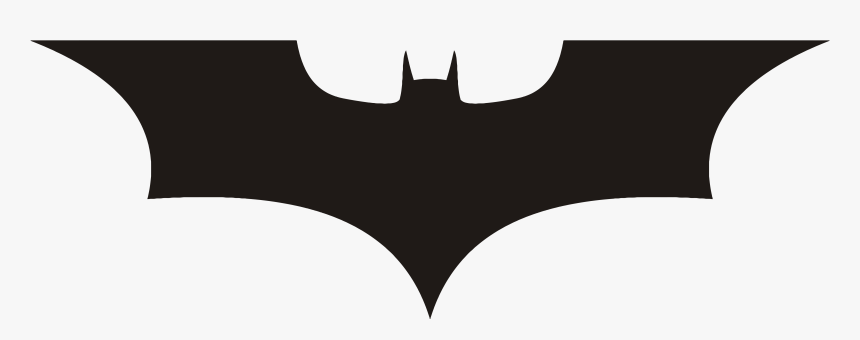 Batman,fictional Character,bat,black And White,clip - Dark Knight Logo Png, Transparent Png