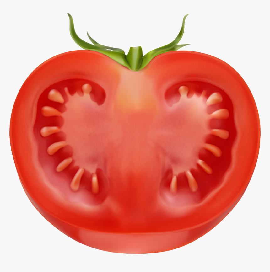 Transparent Cucumber Slices Png - Sliced Tomato Png, Png Download