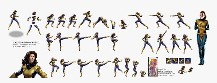 Transparent Kitty Pryde Png - Marvel Avengers Alliance Shadowcat, Png Download