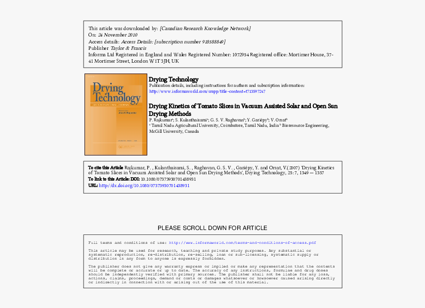 Drying Quality Pdf, HD Png Download
