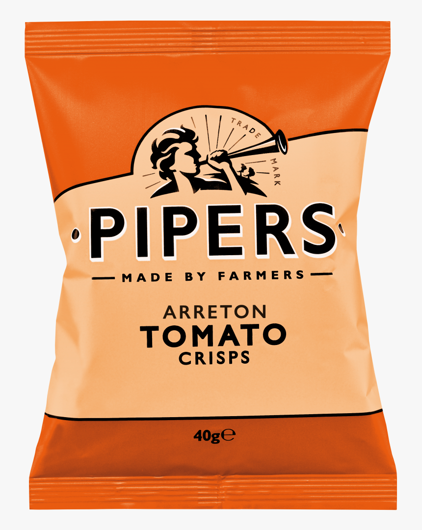 Transparent Tomato Slices Png - Pipers Crisps Arreton Tomato, Png Download