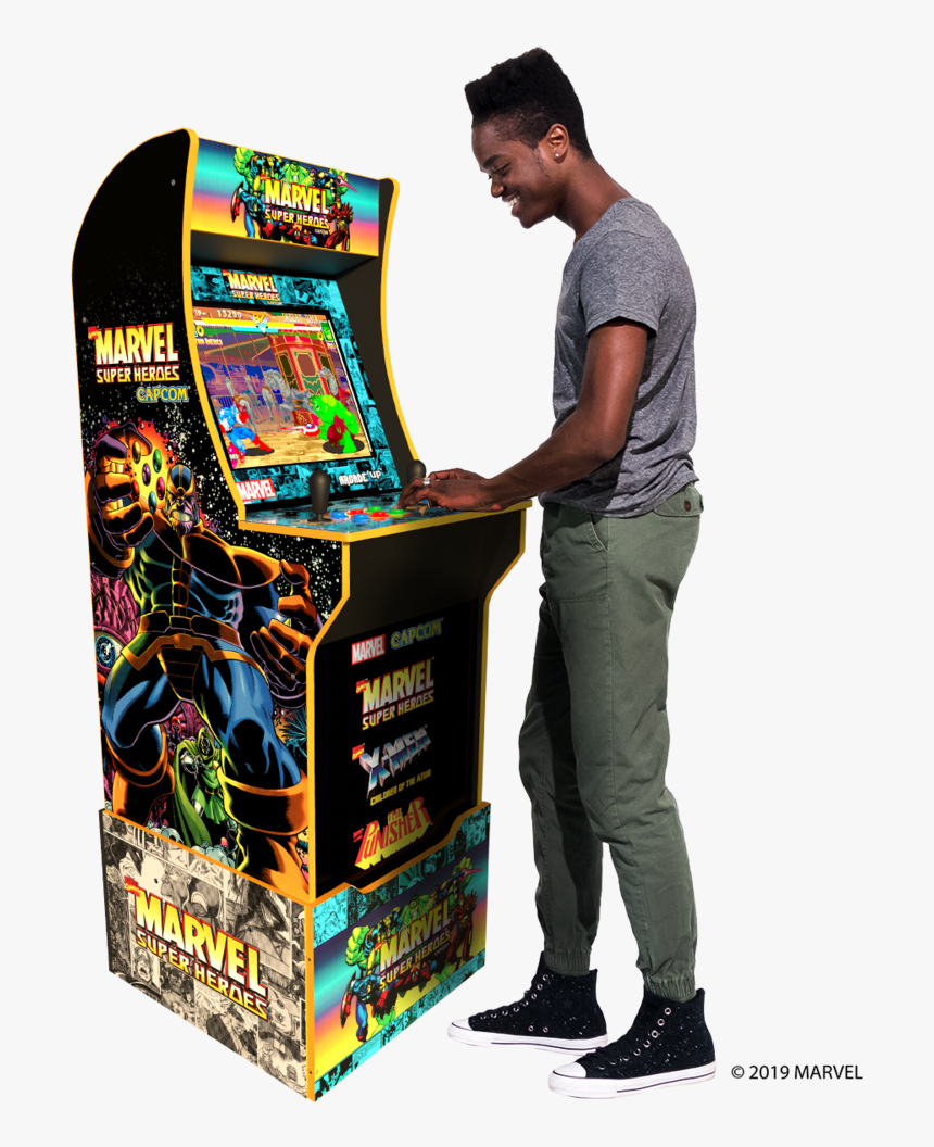 Marvel Limited Edition 1 - Marvel Super Heroes Arcade 1up, HD Png Download