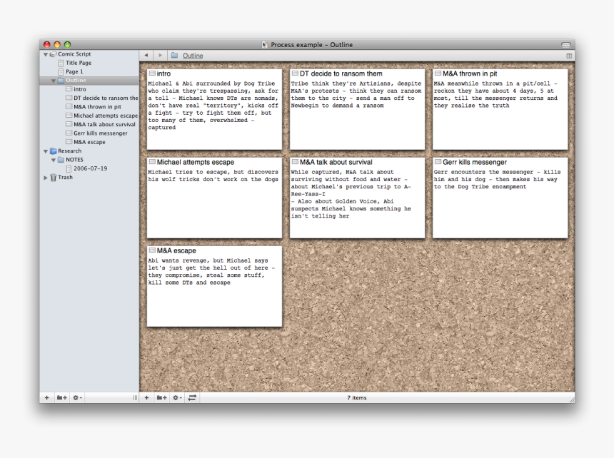 Then I Ll Move To The Computer - Index Card Screenplay Outline, HD Png Download