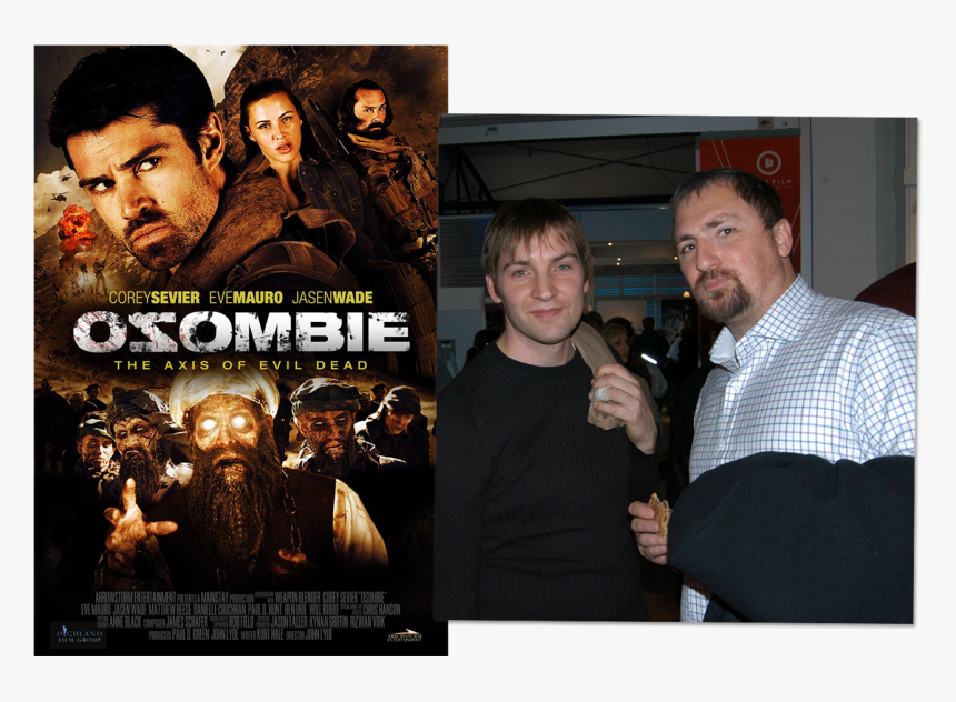 Qa Osombie Producers Kynan Griffin And Jason Faller - Film About Osama Bin Laden, HD Png Download