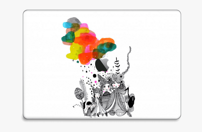 Faith & Doubt Skin Macbook Pro 15” 2016- - Illustration, HD Png Download