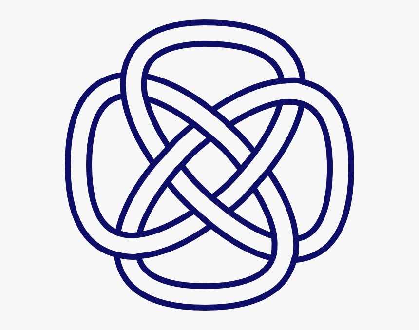 Celtic Knot Navy Clip Art - Simple Celtic Knots, HD Png Download