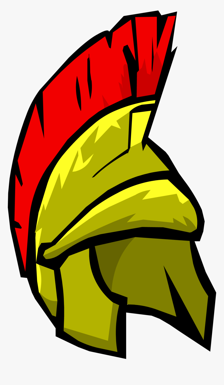 Cartoon Helmet Png Club Penguin Romans Transparent Png Transparent Png Image Pngitem