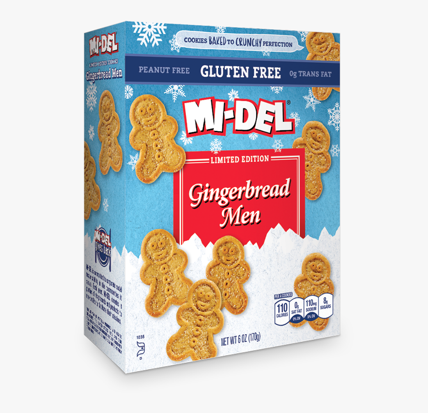 Transparent Gingerbread Cookie Png - Snack, Png Download