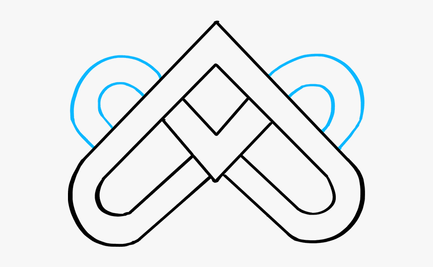 How To Draw Celtic Knot - Step By Step Celtic Knot, HD Png Download
