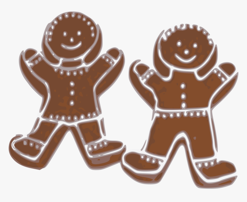 Transparent Gingerbread Men Clipart - Gingerbread Cookies, HD Png Download
