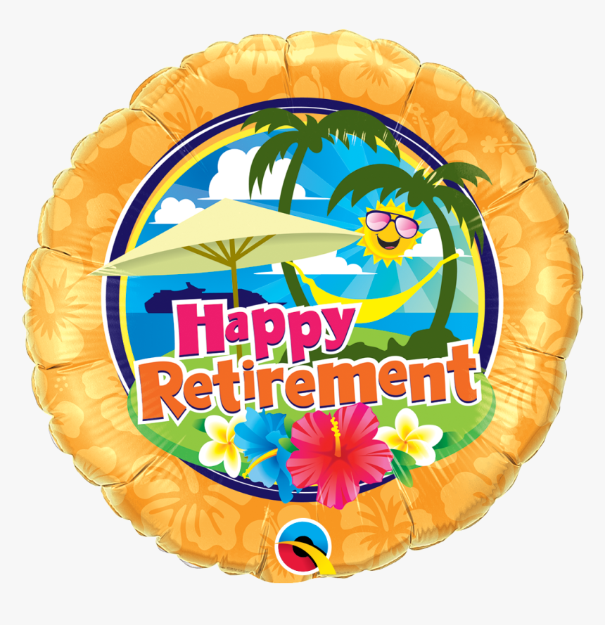 Sunshine Balloon Qualatex Balloonatics - Happy Retirement, HD Png Download