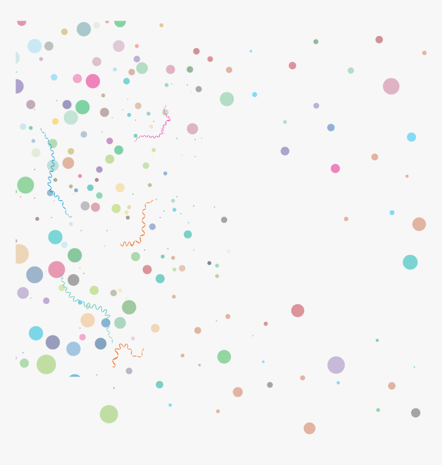 Confetti Png - Circle, Transparent Png
