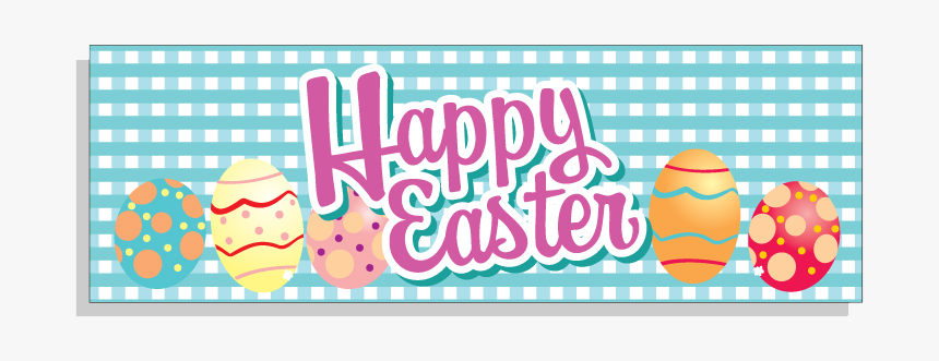 Easter Banner Png Transparent Image - Happy Easter Banner, Png Download