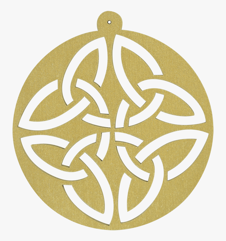Circle Celtic Knot Ornament Set Of - Celtic Dog Tag, HD Png Download