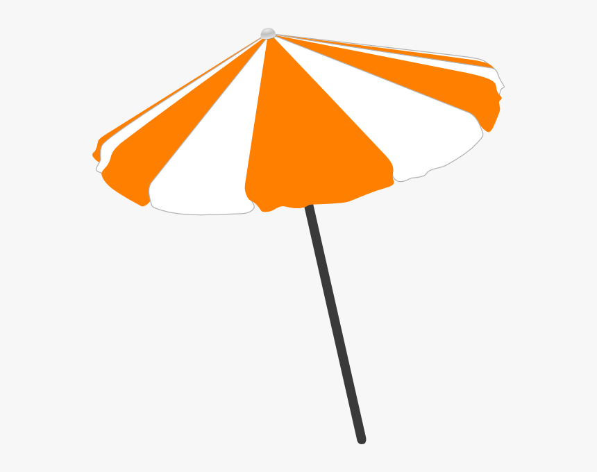 Beach Umbrella Clip Art - Beach Umbrella Vector Png, Transparent Png