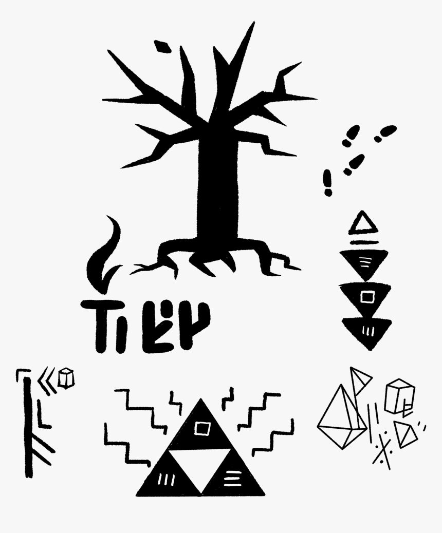 Spellbook 10 Silhouette - Triangle, HD Png Download
