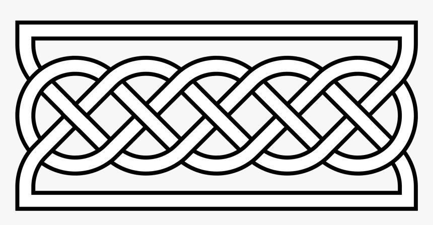 Black And White Celtic Knot, HD Png Download