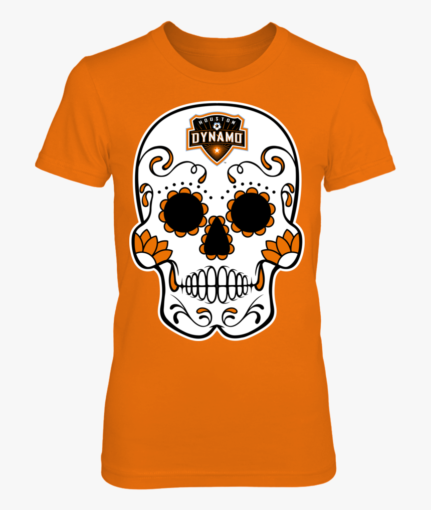 Sugar Skull Houston Dynamo Shirt - Georgia Bulldog Sugar Skull, HD Png Download