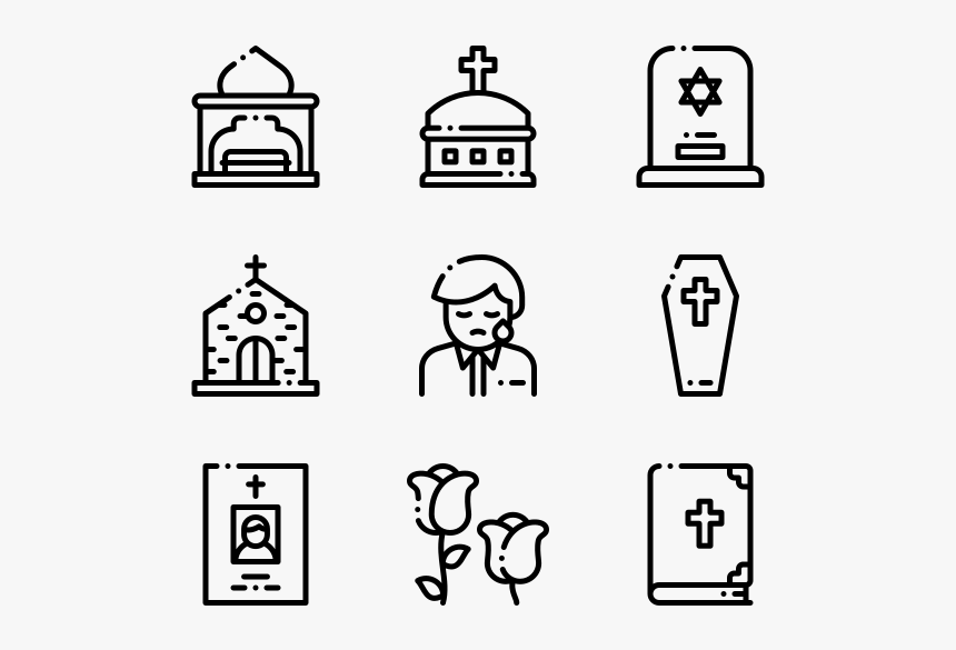 Funeral - Museum Icons, HD Png Download