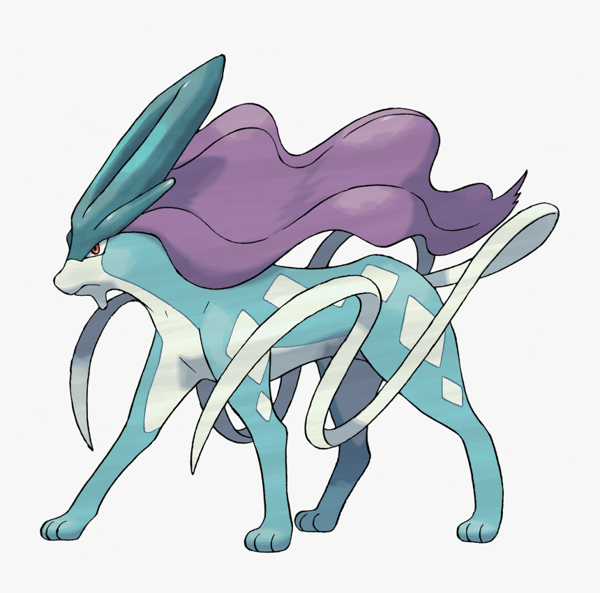Transparent Kingdra Png - Suicune Pokemon, Png Download