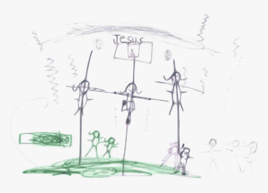 This Free Icons Png Design Of Kindergarten Art Jesus - Illustration, Transparent Png