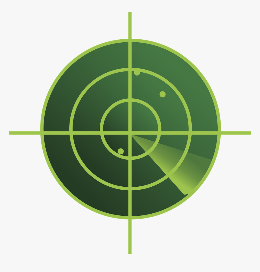 Crosshair Radar, HD Png Download