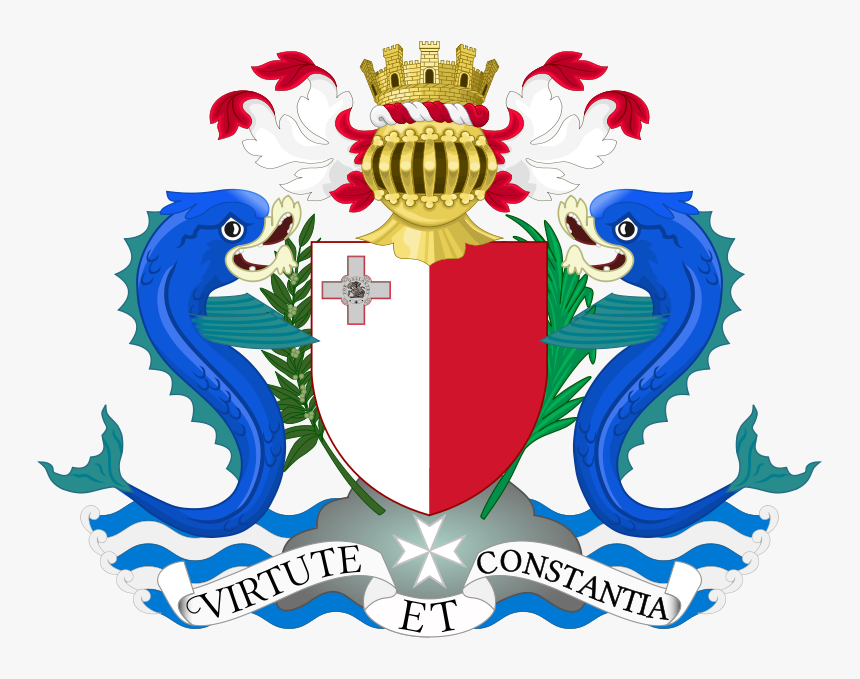 785px Coat Of Arms Of Malta 1964 National Symbol Of Malta, HD Png