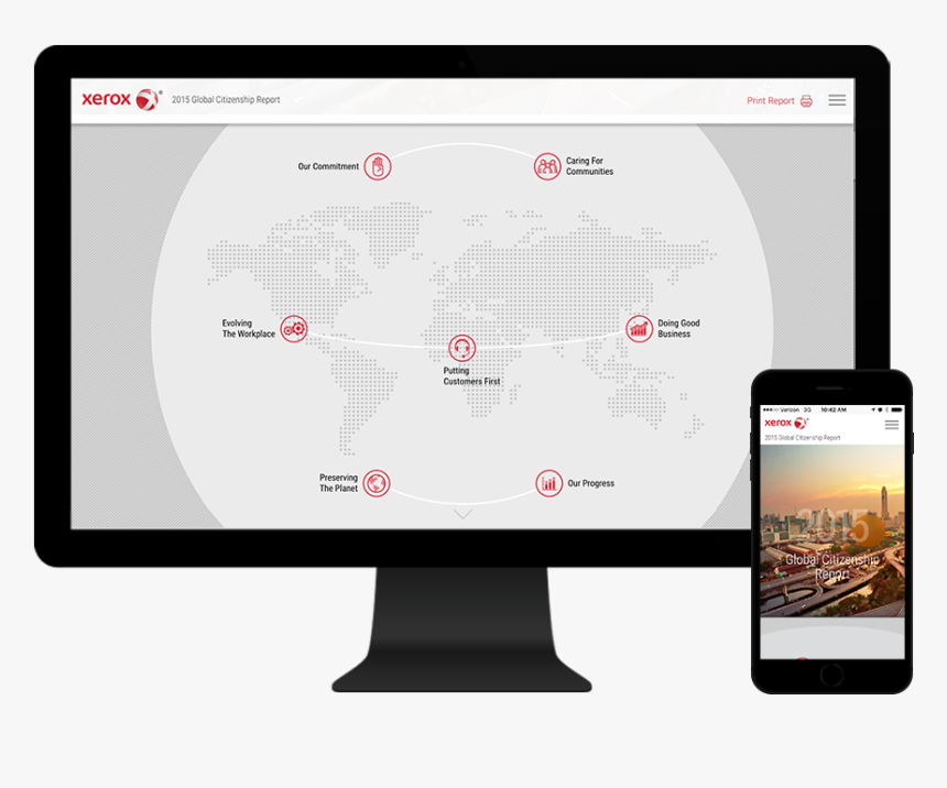 Computer Monitor, HD Png Download