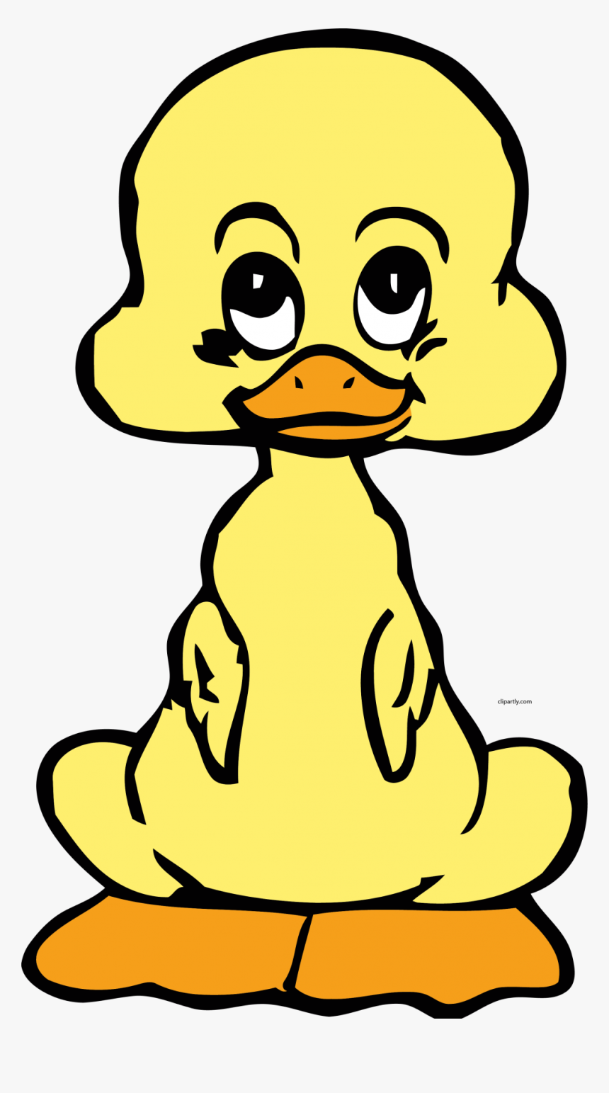 Goose Clipart Face - Cartoon Duck Face, HD Png Download , Transparent