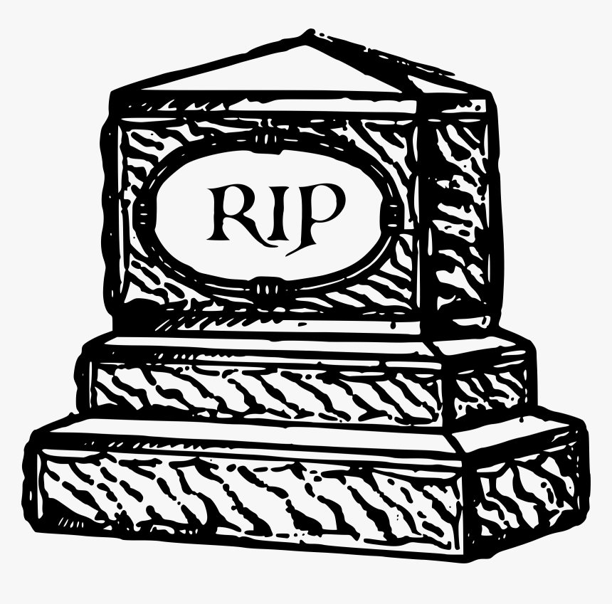 Monochrome - Funeral Grave Clip Art, HD Png Download