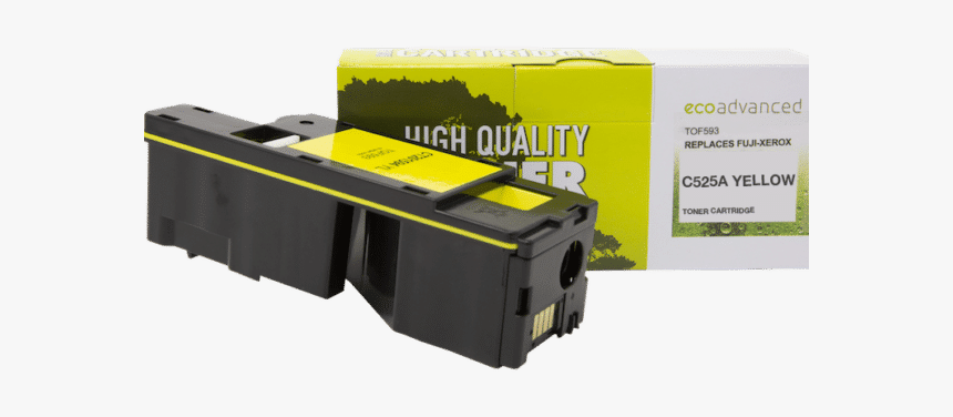 Ecoadvanced Fuji Xerox C525a Yellow Toner Cartridge - Machine, HD Png Download