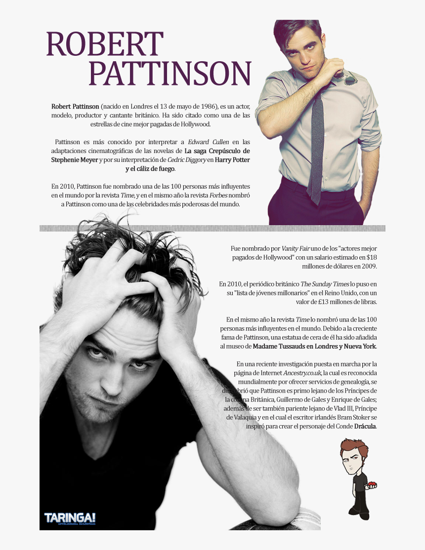 Robert Pattinson Photo Shoot, HD Png Download