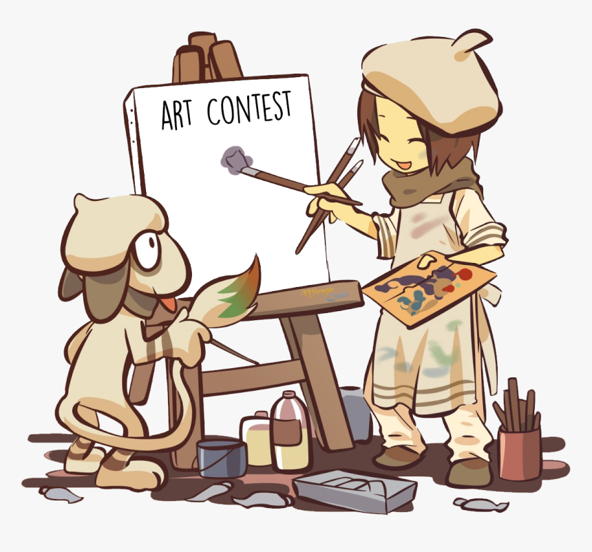 Pokemon Smeargle And Trainer, HD Png Download