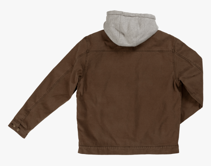 Tough Duck Mens Washed Duck Blanket Lined Jacket Chestnut - Polar Fleece, HD Png Download