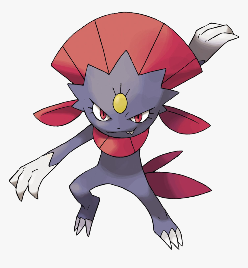 Weavile Pokemon, HD Png Download