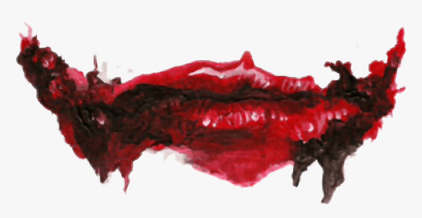 #joker #mouth #blood #bloody #kpop - So Serious, HD Png Download