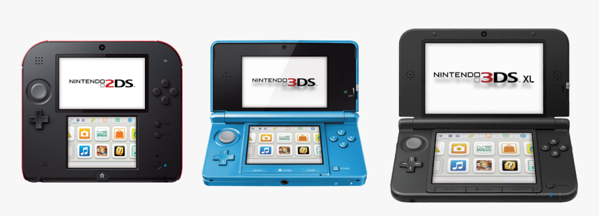 The 2ds, 3ds, And 3ds Xl - 2ds 3ds 3ds Xl, HD Png Download