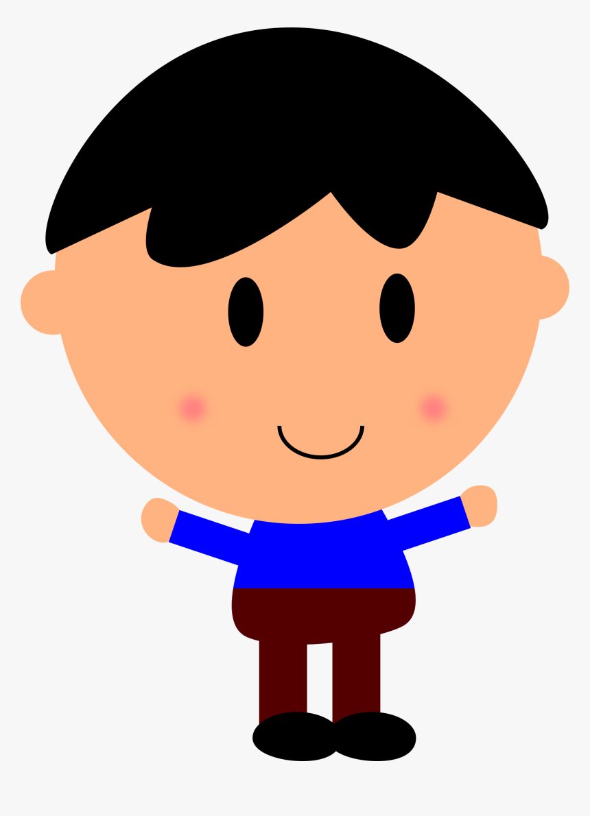 Man Clipart Boy - Transparent Boy Cartoon, HD Png Download