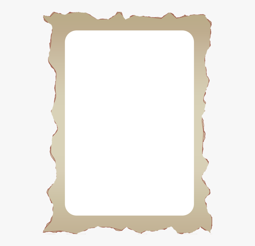 Picture Frame,square,paper - Bordas Pergaminho Png, Transparent Png