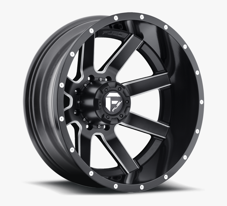 22in Wheels And Tires Png - Fuel Maverick Dually Wheels, Transparent Png