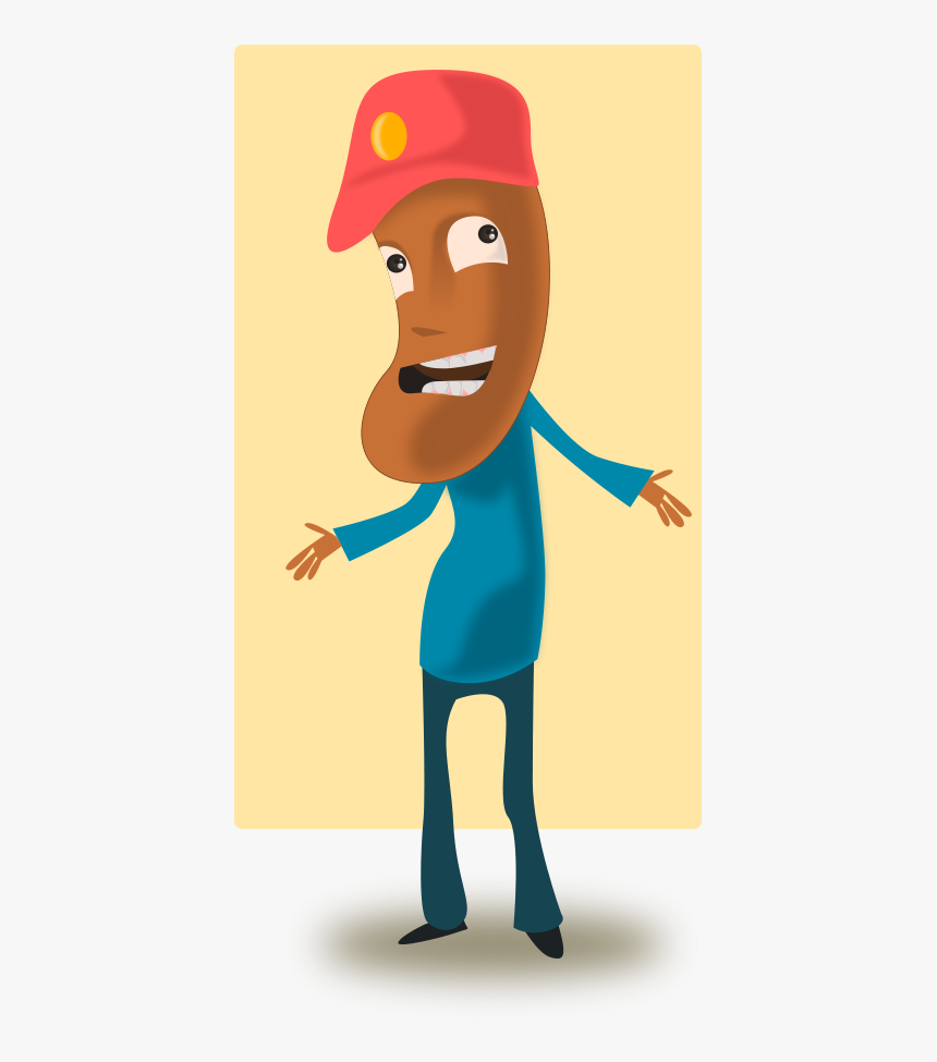 Cartoon Toffee Guy Png - Toffee Man, Transparent Png