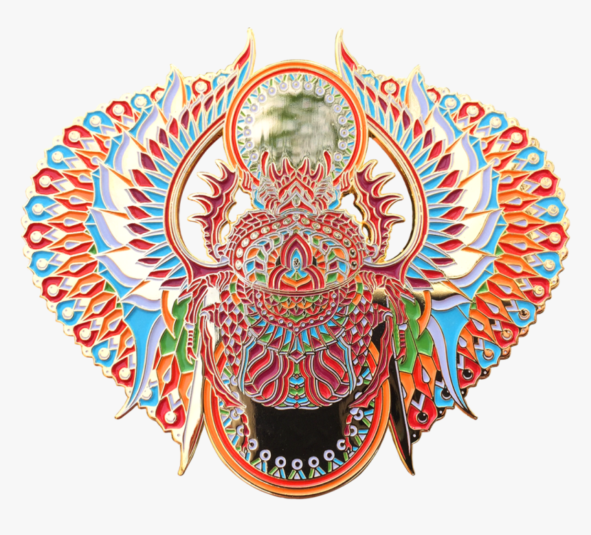Blood Scarab Pin - Illustration, HD Png Download