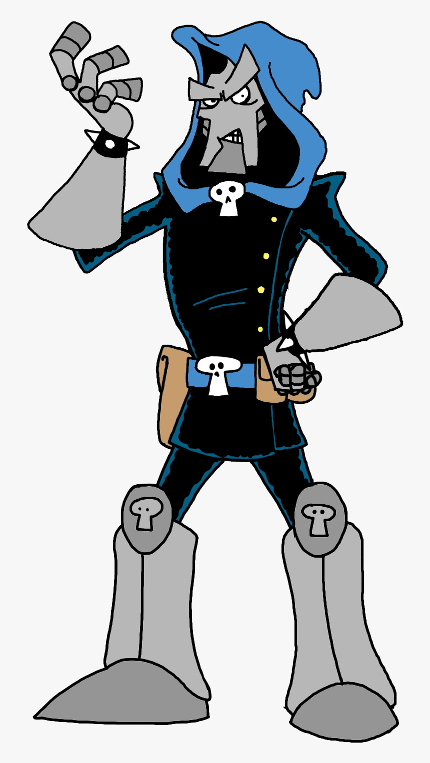 Monsterfink S Midnight Monster Spookshow - Animated Bad Guy Png, Transparent Png