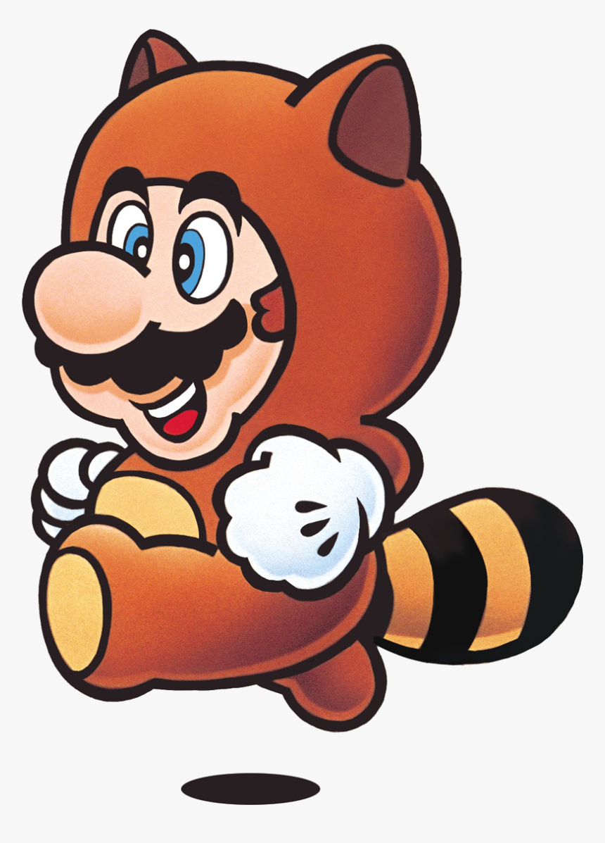 Paper Crafts Appealing Mario Brothers Cartoon 17 Latest - Mario Tanooki Suit, HD Png Download