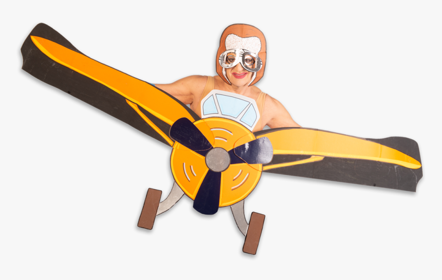 Ennio As Pilot - Illustration, HD Png Download