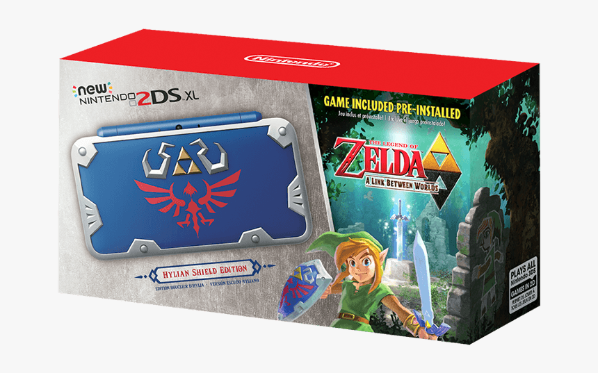 Nintendo 2ds Xl Zelda, HD Png Download